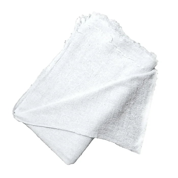 Pano de chão branco alvejado 42x65 10 unidades - Imagem 2