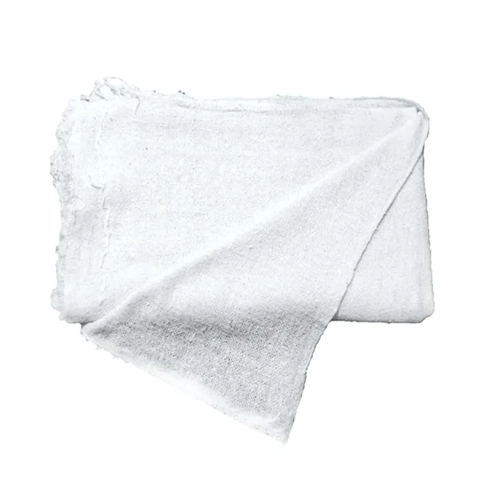 Pano de chão branco alvejado 45x65 10 unidades - Imagem 2